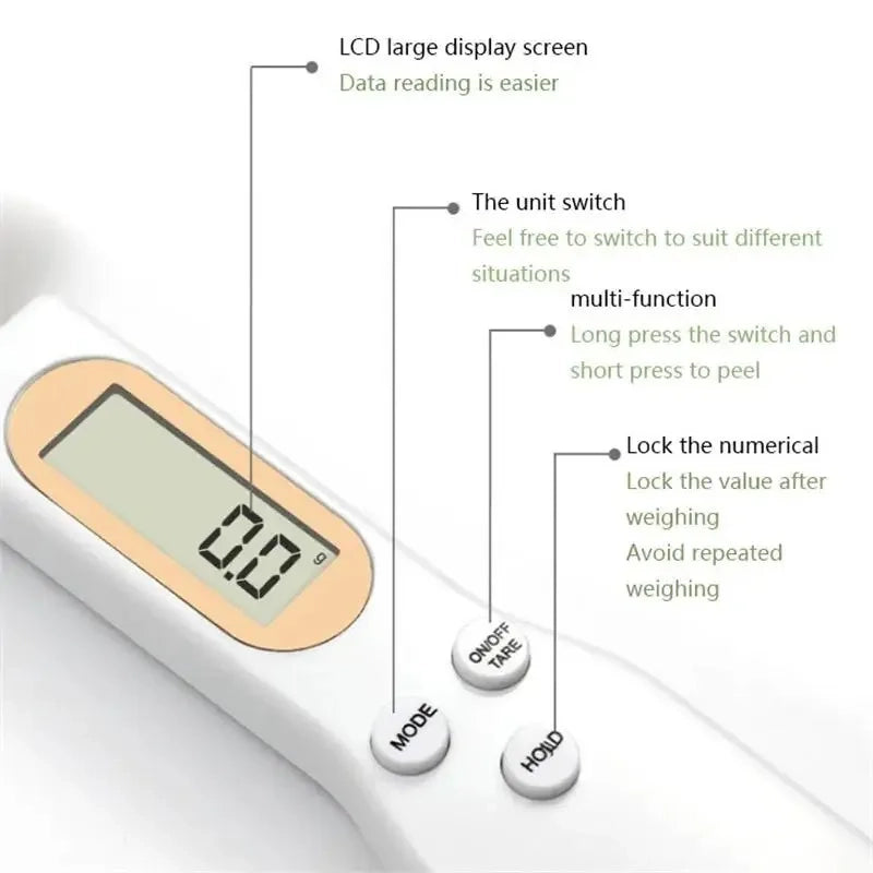 Digital Measuring Spoon with LCD Display