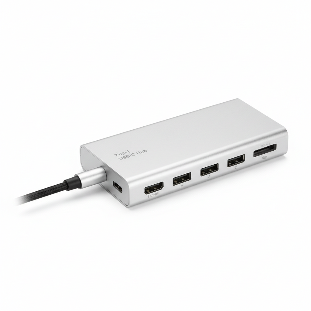 USB-C Multiport-Hub 7-in-1 Produktfoto